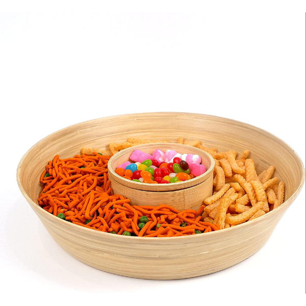 Latitude Run® Bamboo Chips And Dip Platter Wayfair Canada